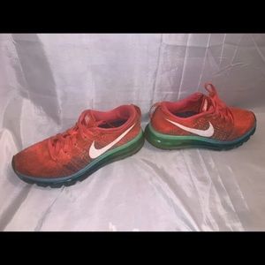 Nike Flyknit Max Total Orange Women's Size 8  620659-600